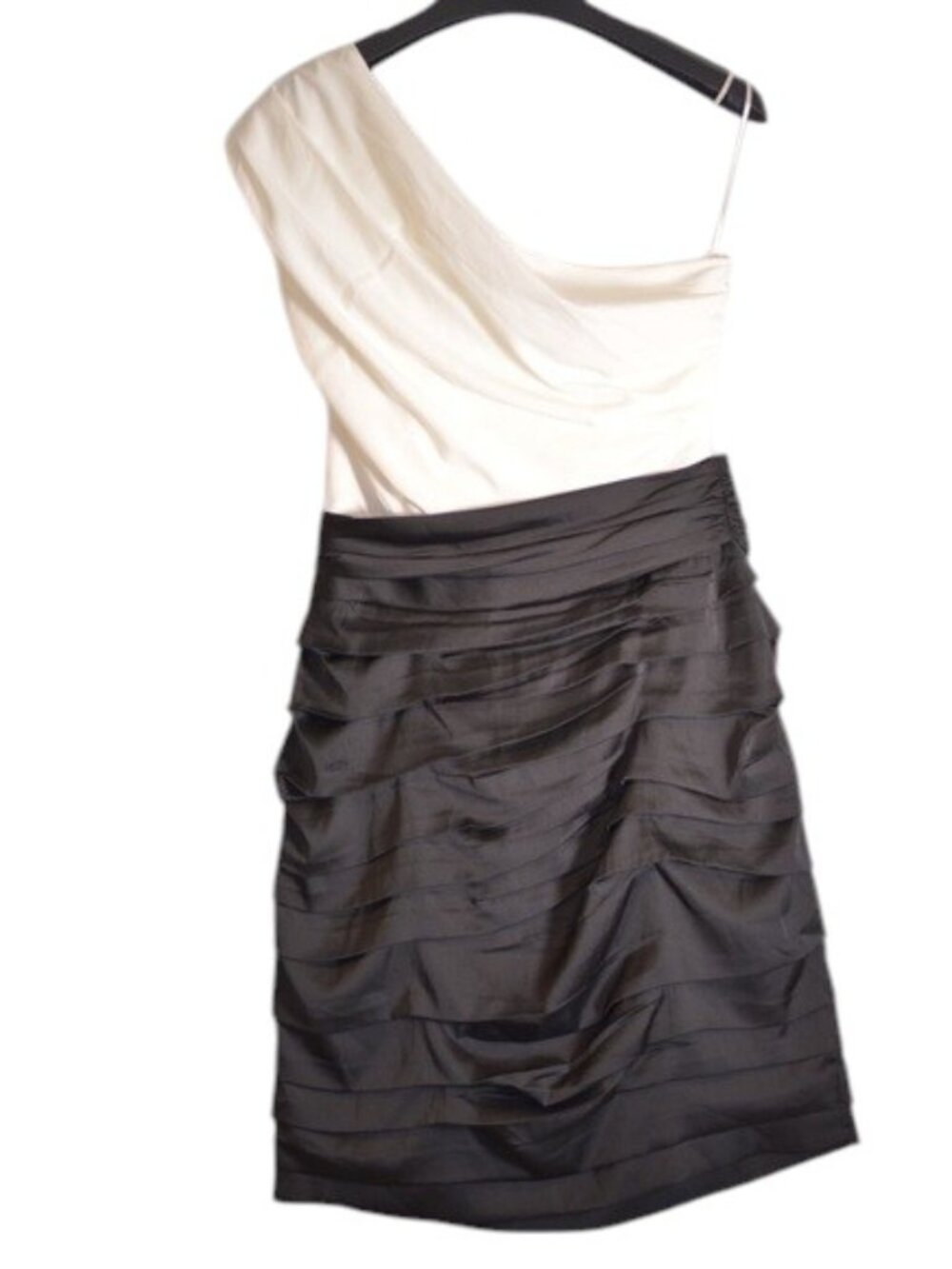 Express Women's Mini Cocktail Party Dress in Black and White Size 8